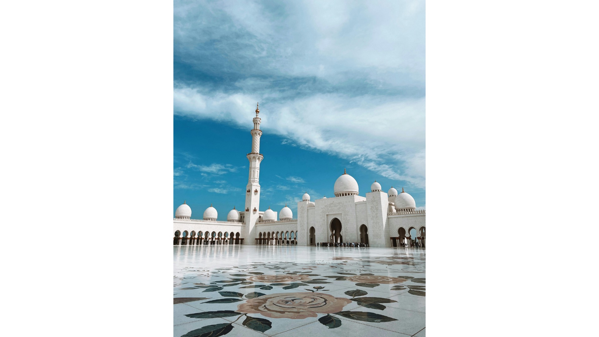 Sheikh Zayed Grand Mosque, Abu Dhabi, UAE — detail 3