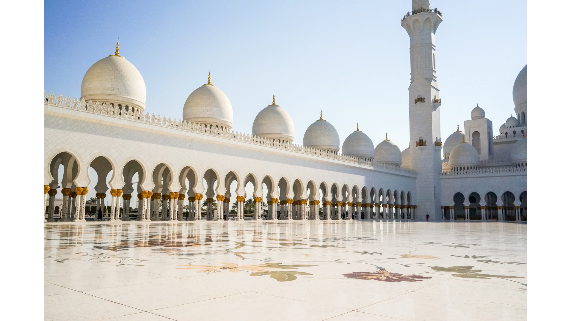 Sheikh Zayed Grand Mosque, Abu Dhabi, UAE — detail 4