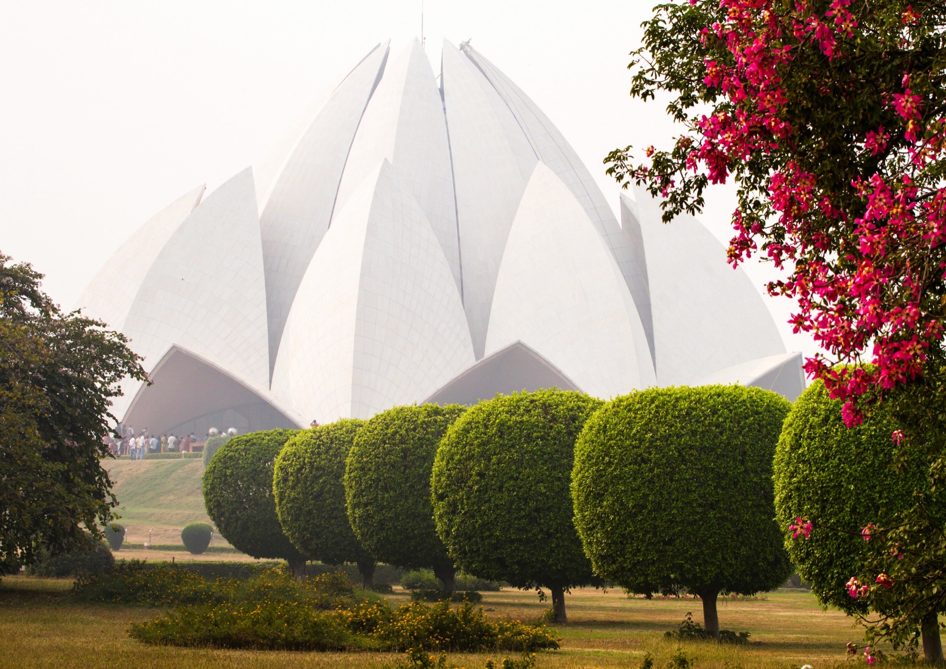 Bahai House of Worship, New Delhi, India — detail 5