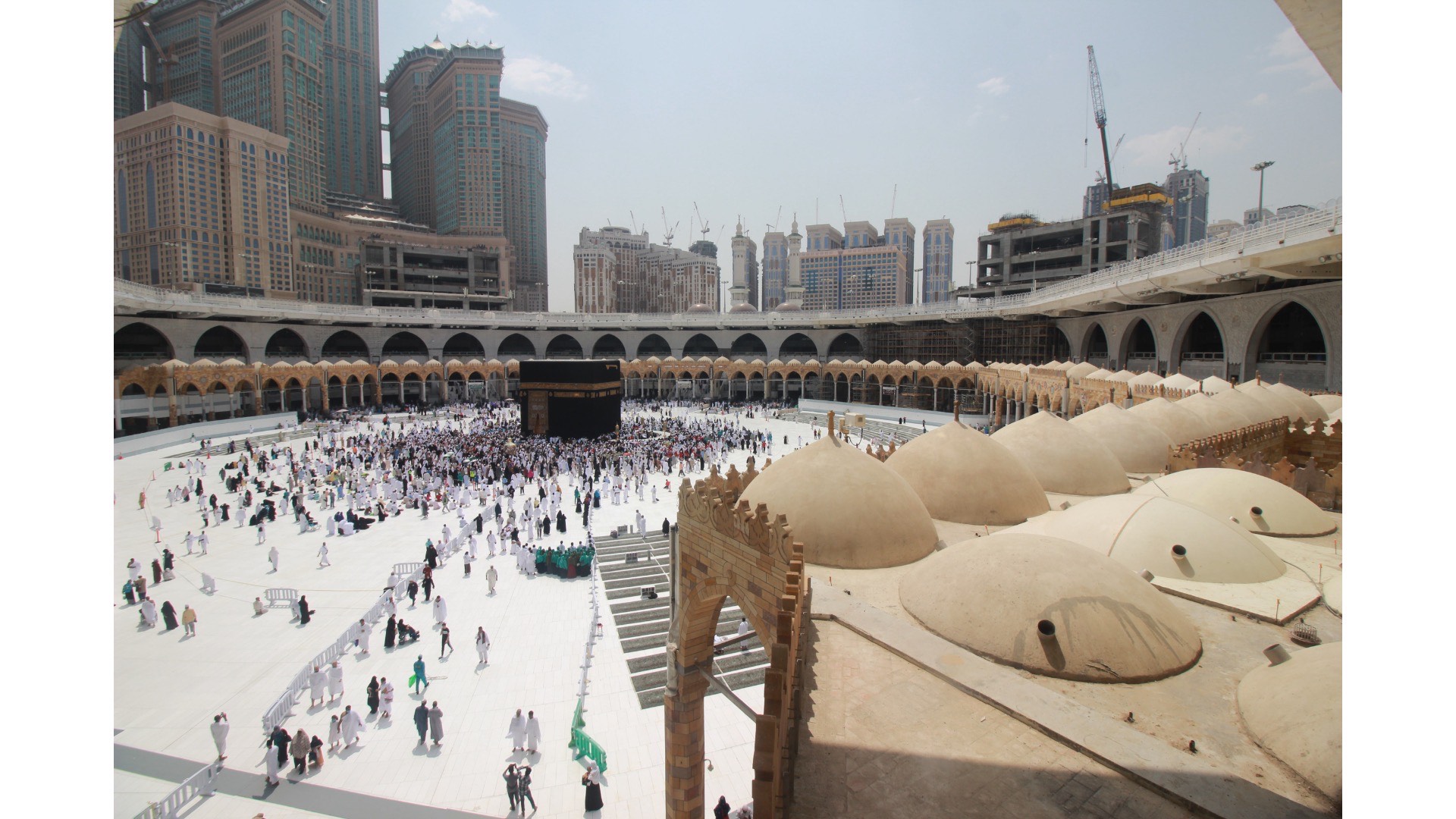 Masjid al-Haram, Mecca, Saudi Arabia — detail 3